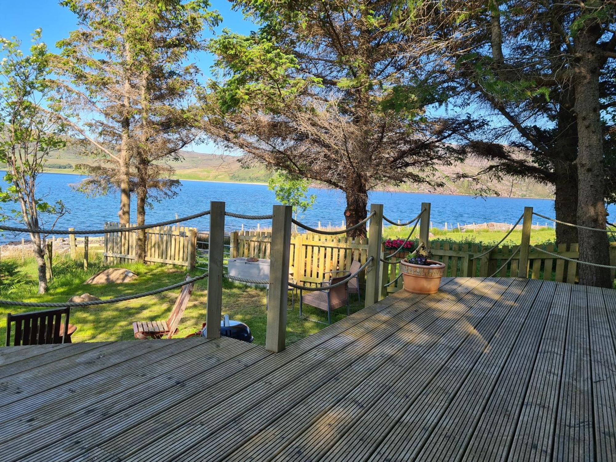 The Bay ,Luxury Shepherds Hut, Dundonnell Camera foto